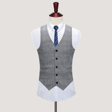 Thousands of birds in the English custom suit three sets of grooms married dress business casual suit gift banquet gentleman