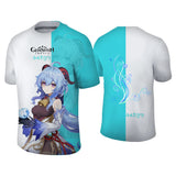 Cross-border new anime T men and women 2021 Summer short-sleeved adolescent 3D clothing