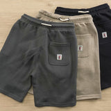Heavy rods rushed waist embroidered men's loose sports pants