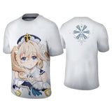Cross-border new anime T men and women 2021 Summer short-sleeved adolescent 3D clothing