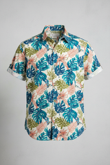 100% Cotton Printed Short Sleeve Shirt