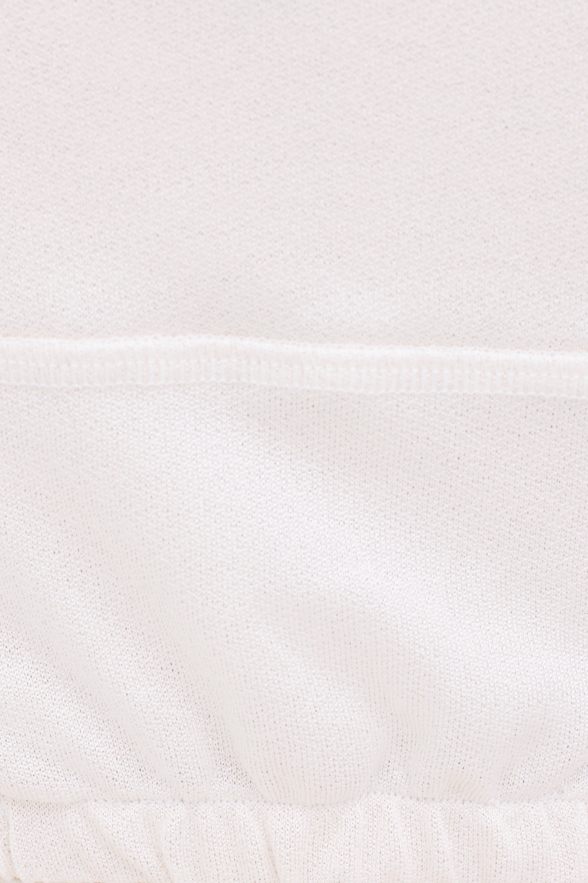 Women's Silk Sports Bra - White