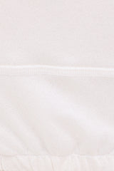 Women's Silk Sports Bra - White