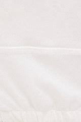 Women's Silk Sports Bra - White-3