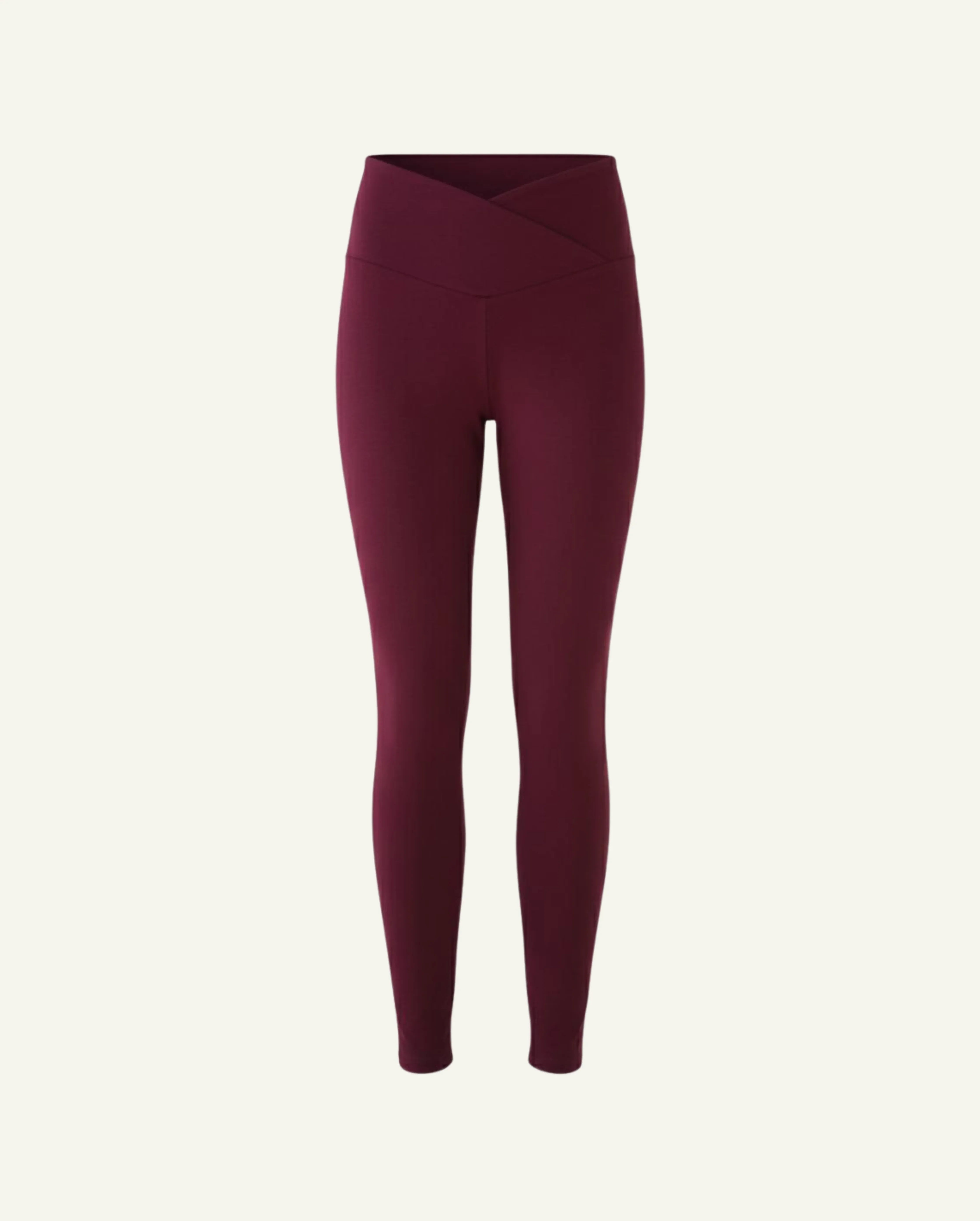 Women's Seacell Leggings - Burgundy-0