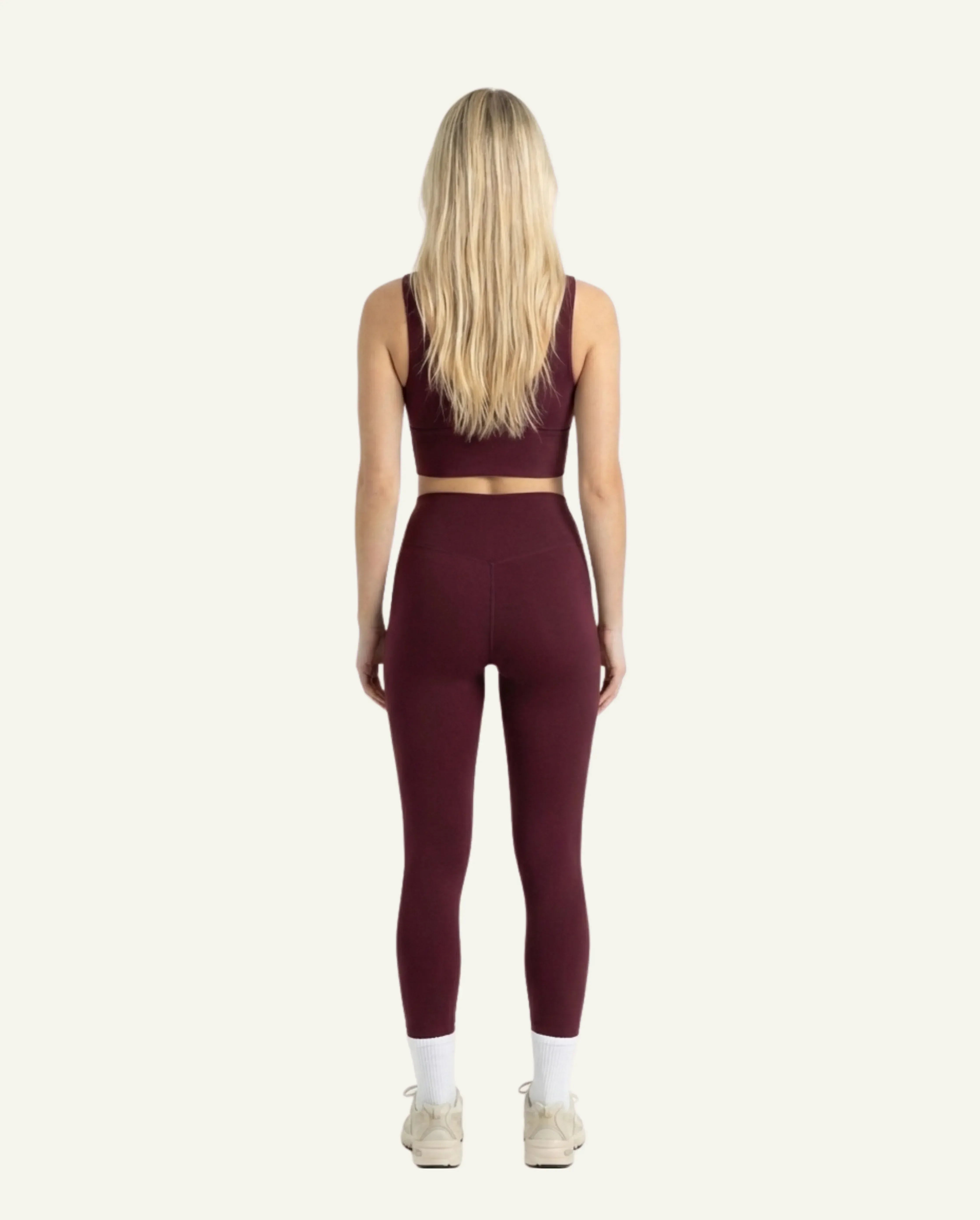 Women's Seacell Leggings - Burgundy-2