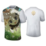 Cross-border new anime T men and women 2021 Summer short-sleeved adolescent 3D clothing